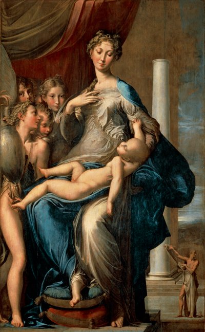 Madone au long cou, 1534-40 - Parmigianino